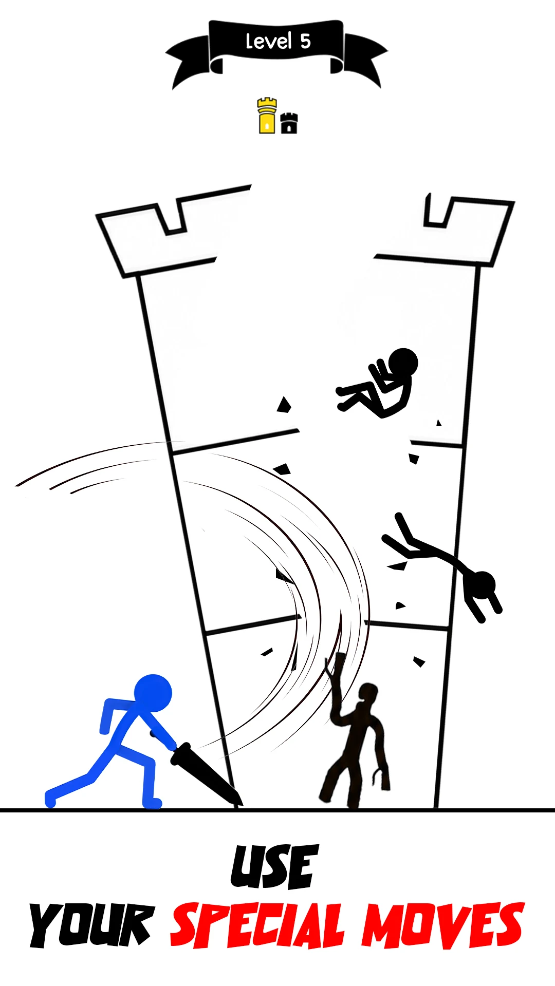 Stick Hero Battle: Tower Wars screenshot