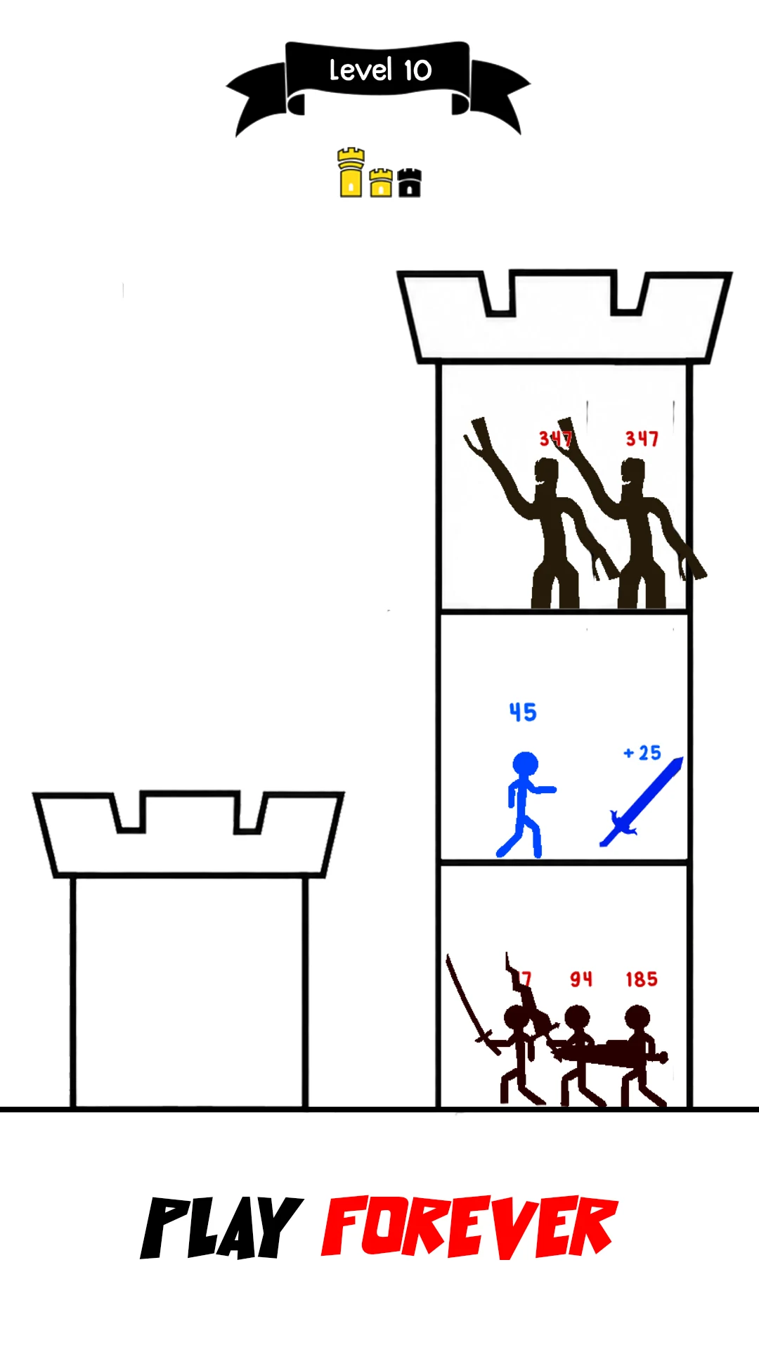 Stick Hero Battle: Tower Wars screenshot