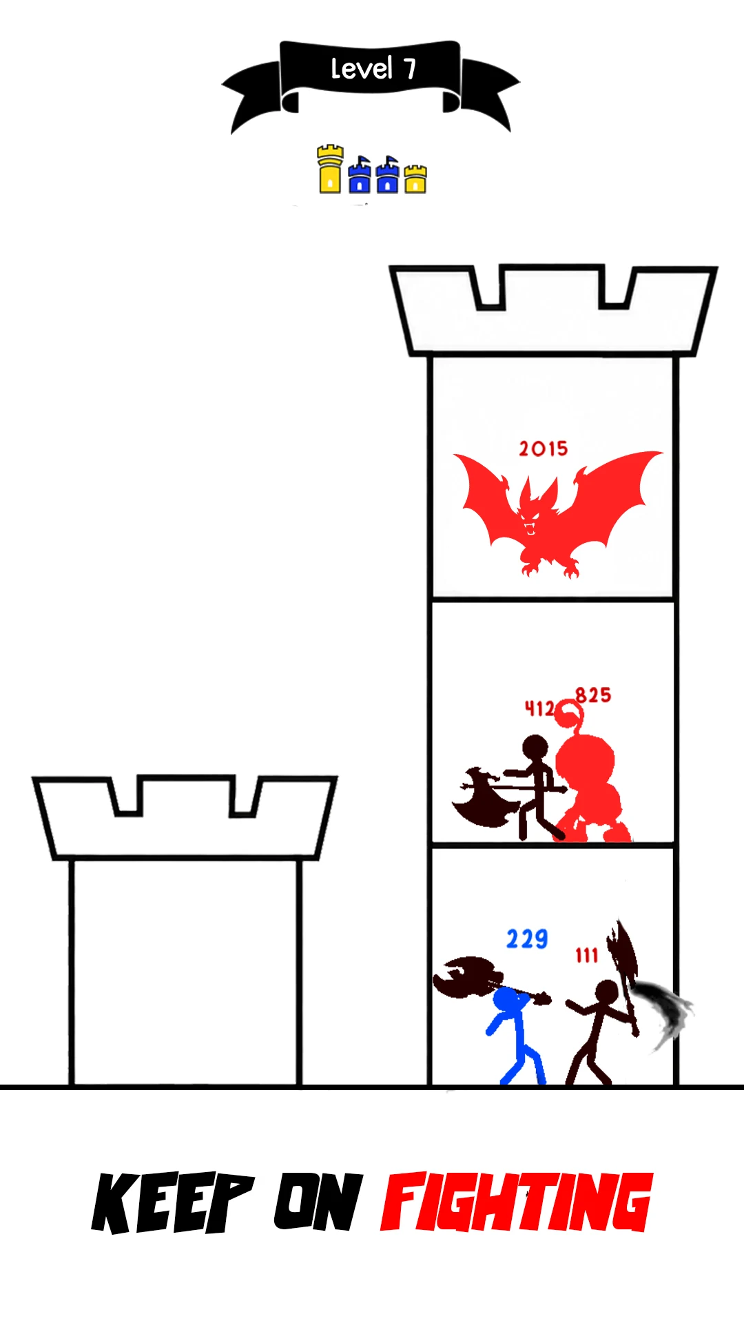 Stick Hero Battle: Tower Wars screenshot