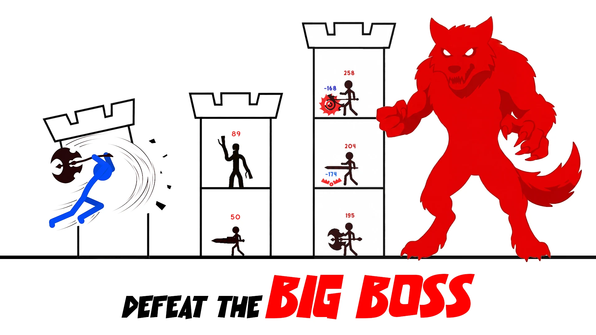 Stick Hero Battle: Tower Wars screenshot